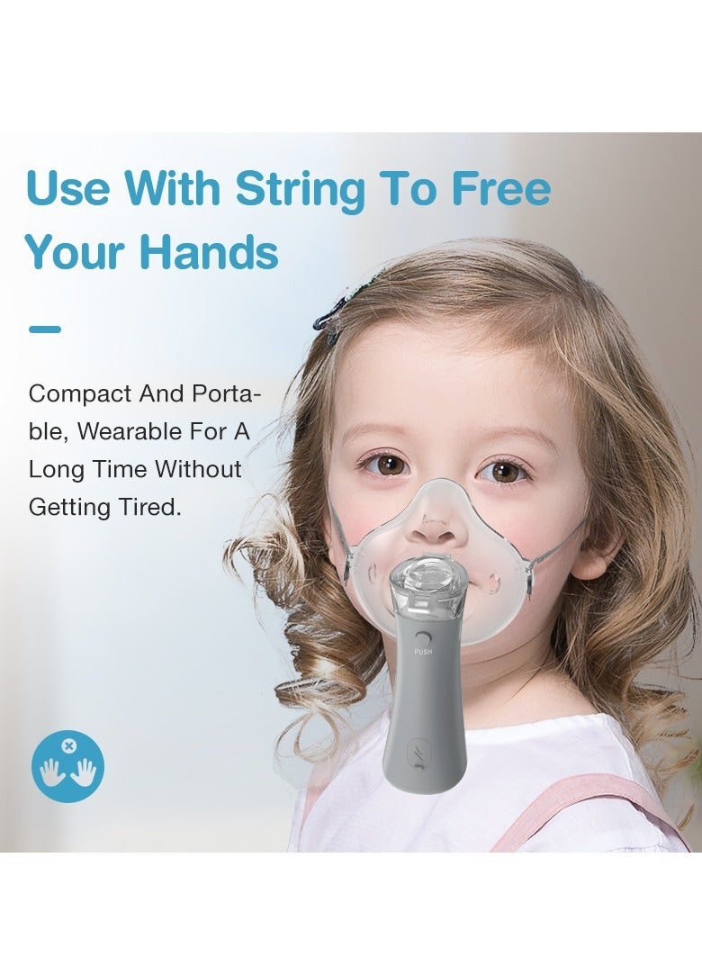 Dr.isla جهاز البخاخات N9 البخاخات المحمولة للأطفال بخاخ البخاخات بالموجات فوق الصوتية بخاخة بخاخة صغيرة للسعال شبكة البلغم - Image 4