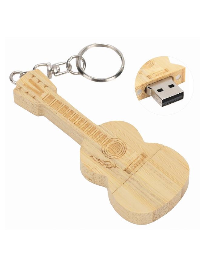Thoraya CM10013 Bamboo Guitar USB Flash Drive Creative USB Flash Drive 1GB  - Image 5