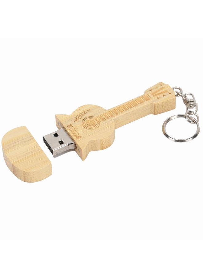 Thoraya CM10013 Bamboo Guitar USB Flash Drive Creative USB Flash Drive 1GB  - Image 3