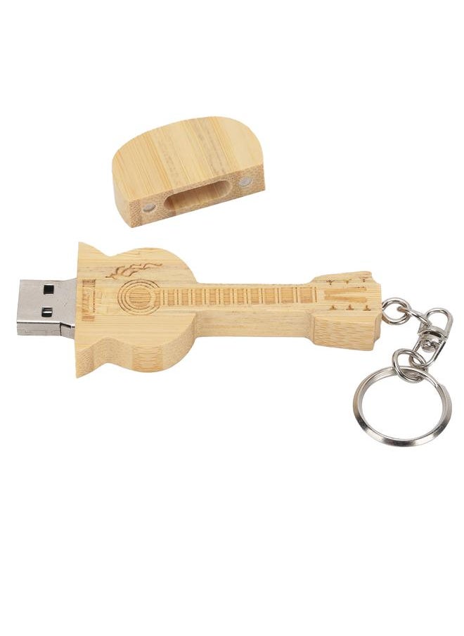 Thoraya CM10013 Bamboo Guitar USB Flash Drive Creative USB Flash Drive 1GB  - Image 2