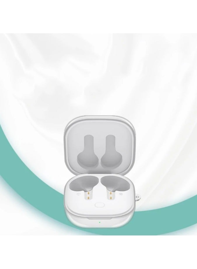 Transparent silicone Case for QCY T13 earphone With keychain&cleaning tools - Image 5