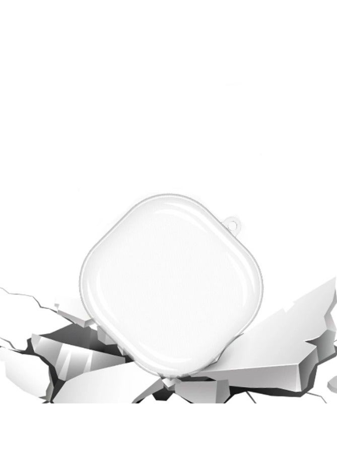 Transparent silicone Case for QCY T13 earphone With keychain&cleaning tools - Image 4