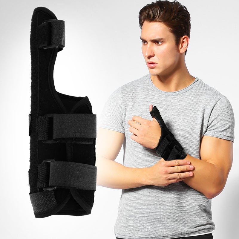 Adjustable Wrist Brace Breathable Composite Cloth Adjustable Hook Loop Inner Stabilizing Bars Wrist Support for Sprains Arthritis Daily Use - Image 2