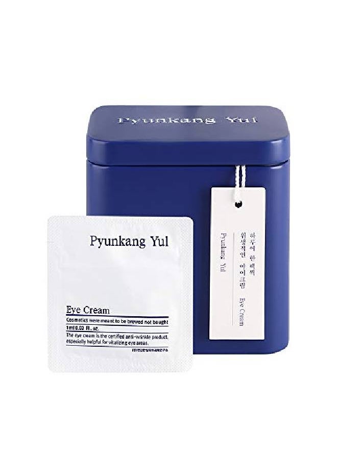 PYUNKANG YUL - Eye Cream Deep Nourishing Eye Moisturizer Cream Healthy Ingredients Extracted From Shea Butter Saponin Isoflavonoid Giving Vital Elastic Moisturizing 1 Day For 1 Pack X 50 Pcs - Image 1