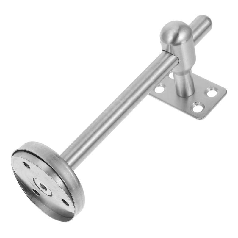 Stainless Steel Handrail Bracket Adjustable Wall Mounted Flat Heavy Duty Indoor Outdoor Support - Image 2