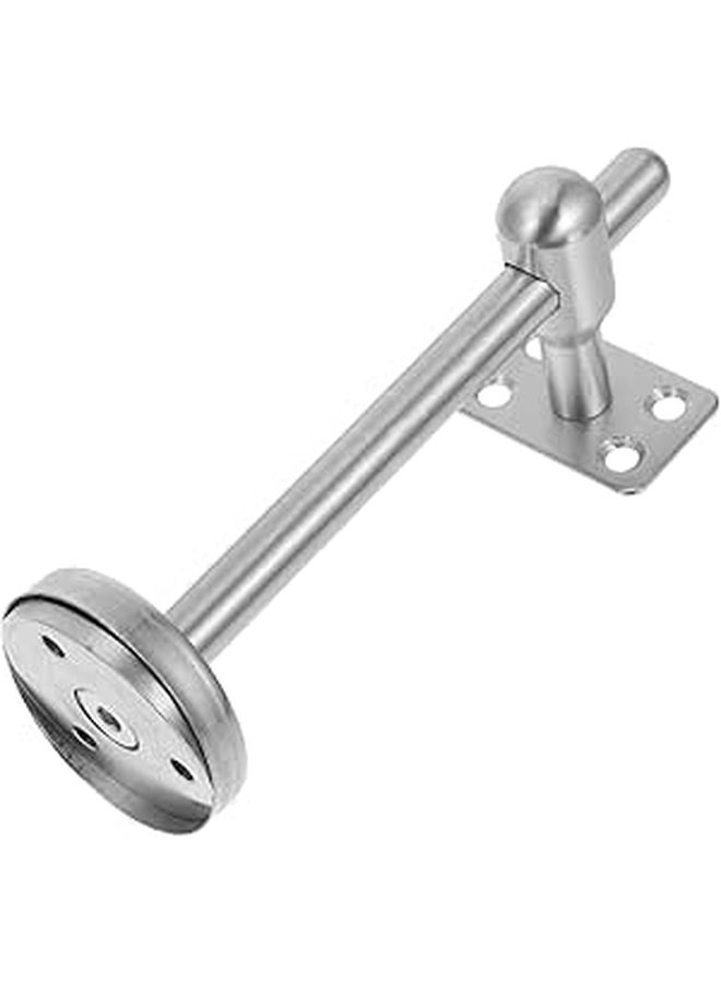 Stainless Steel Handrail Bracket Adjustable Wall Mounted Flat Heavy Duty Indoor Outdoor Support - Image 1