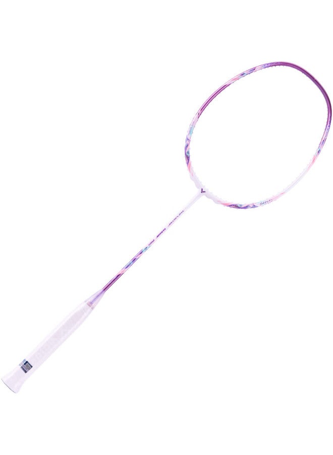 Victor Badminton Racket, Full Carbon Upgraded Version, Little Falcon Tk-hawk Pro/j/4u, Xuancao Purple Frame Only
