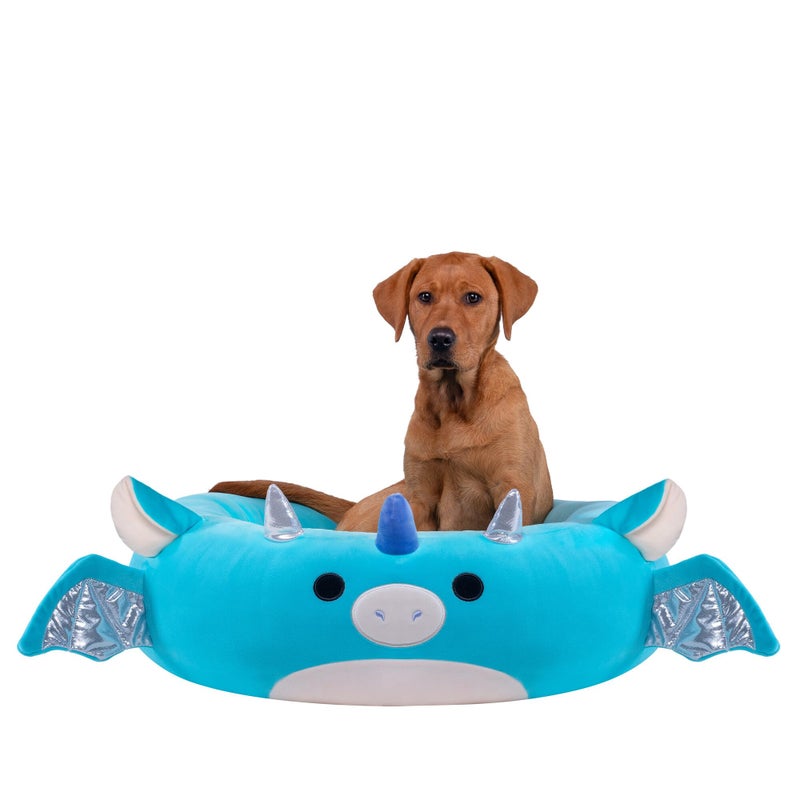 Squishmallows Original 30-Inch Tatiana The Dragon Pet Bed - Large -Sized Ultrasoft Official Plush Pet Bed for Dogs and Cats - Image 1