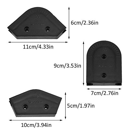 Serounder 3Pcs Acrylic Hard Pipe Bend Die Tube Tool for 14MM Tube PC Computer Water Liquid Cooling System Kits - Image 4