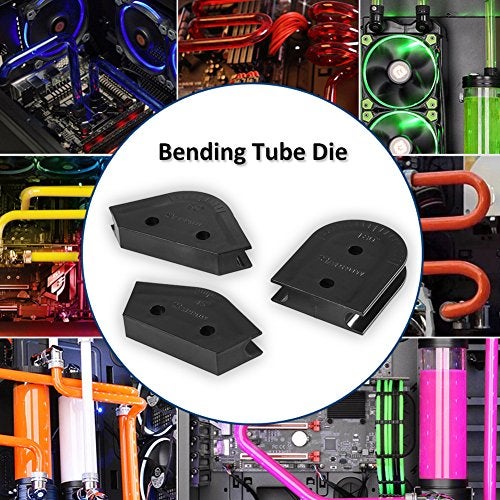 Serounder 3Pcs Acrylic Hard Pipe Bend Die Tube Tool for 14MM Tube PC Computer Water Liquid Cooling System Kits - Image 5
