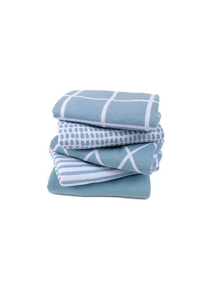 Moro Moro Rectangular Muslin Burp Towel – 100% Organic Cotton, Ultra-Absorbent & Breathable - Image 5