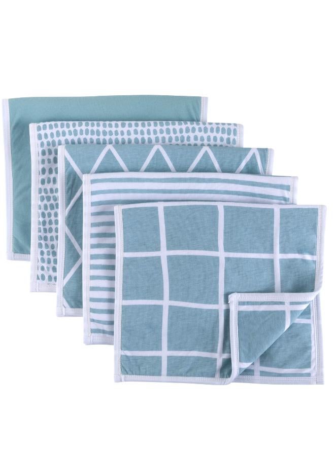 Moro Moro Rectangular Muslin Burp Towel – 100% Organic Cotton, Ultra-Absorbent & Breathable - Image 1