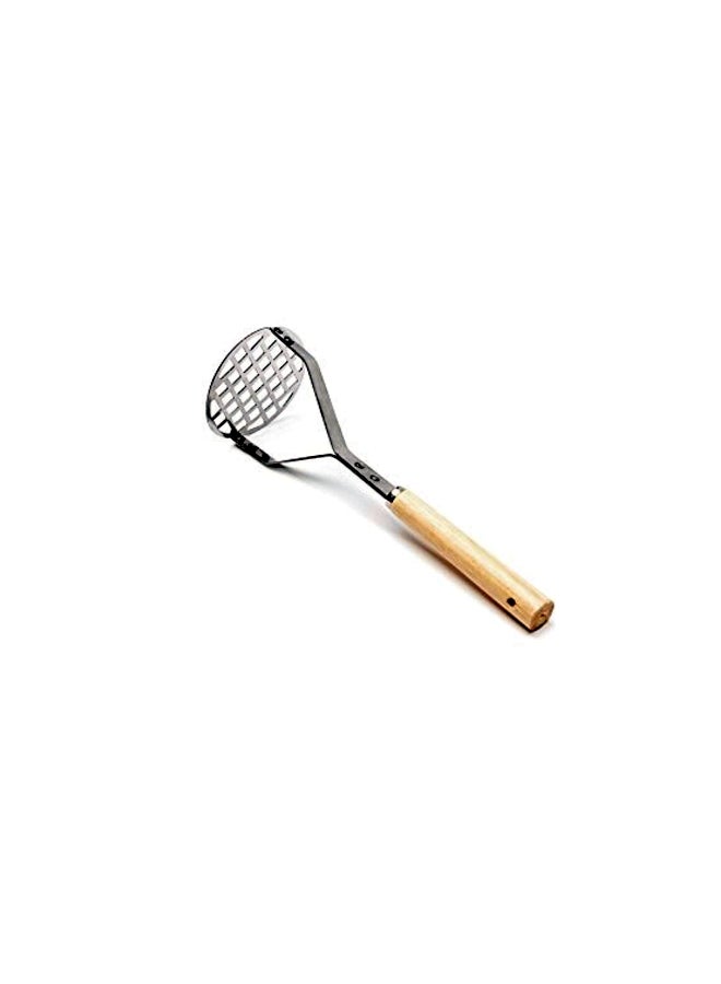 Fox Run Stainless Steel Potato Masher Silver/Beige 10x3.5x2inch - Image 2
