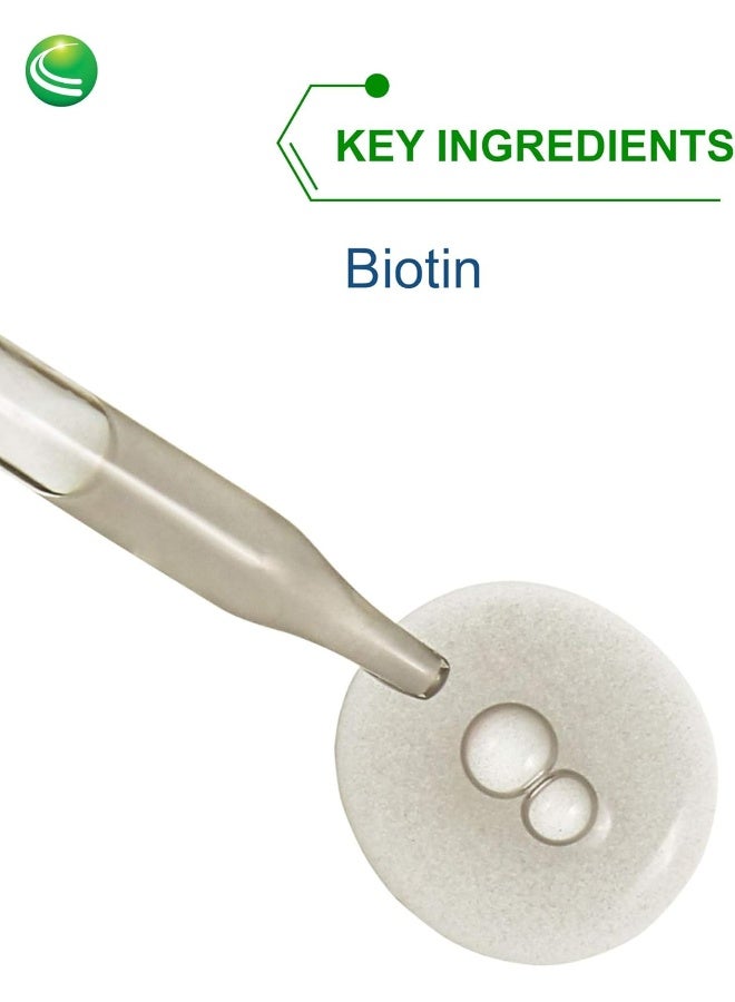 Nutra BioGenesis Biotin 5000 - Liquid Vitamin B Biotin Drops for Skin, Hair, Adrenal & Immune Health- 2 Oz - Image 3