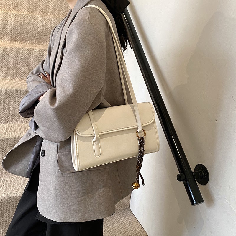 Simple Textile Fashion Underarm Bag Women'S Spring All-Match Popular Shoulder Crossbody Bag Casual Tote Bag - Image 1