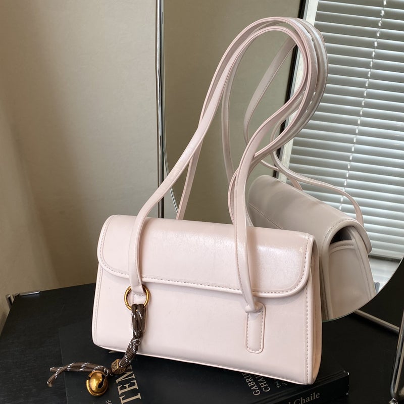 Simple Textile Fashion Underarm Bag Women'S Spring All-Match Popular Shoulder Crossbody Bag Casual Tote Bag - Image 2