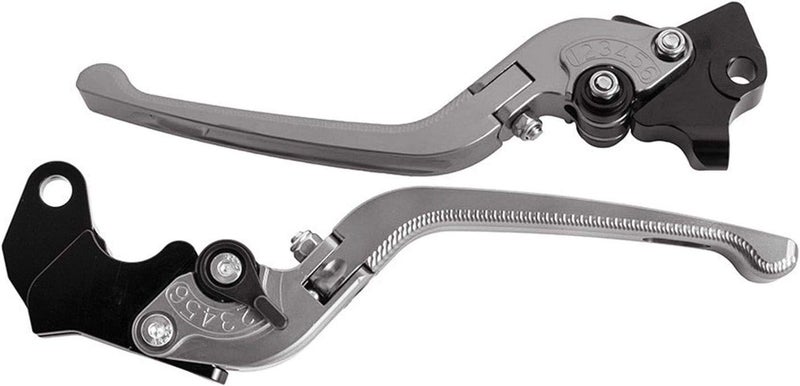 DEMULAX CNC Aluminum Folding Motorcycle Brake Clutch Levers - Image 1
