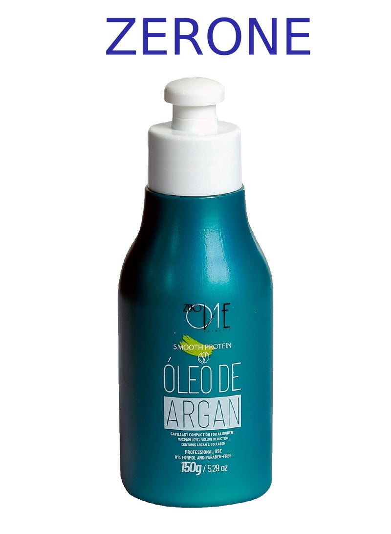 Zero One Smooth Protein with Argan Oil Hair Smoothing Treatment - 150g