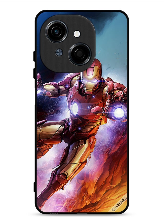 Covernex Tecno Spark Go 1 4G Protective Case Cover Iron Man - Image 1