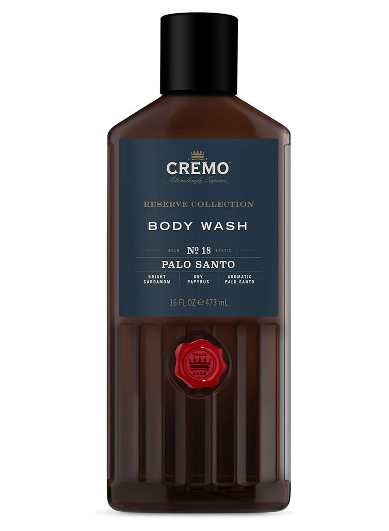 cremo Reserve Collection Palo Santo Body Wash For Men 473ml