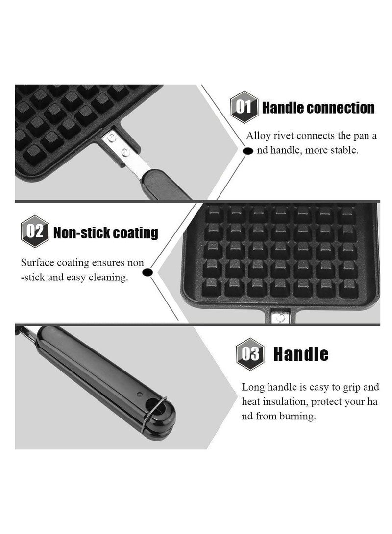 Arabest Baking Mold Waffle Mould Waffler Maker Waffle Pan Waffle Machine Iron Baking Tools Non-Stick DIY Waffle Cake Mould for Kitchen  - Image 3