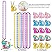 CiciBear 15 Pack Kitty Sequin Necklace Party Favors with Mardi Gras Beads for Cat Themed Party Favors Home Decorations Festivals Wedding Birthday Celebrations 5 Colors - Image 4