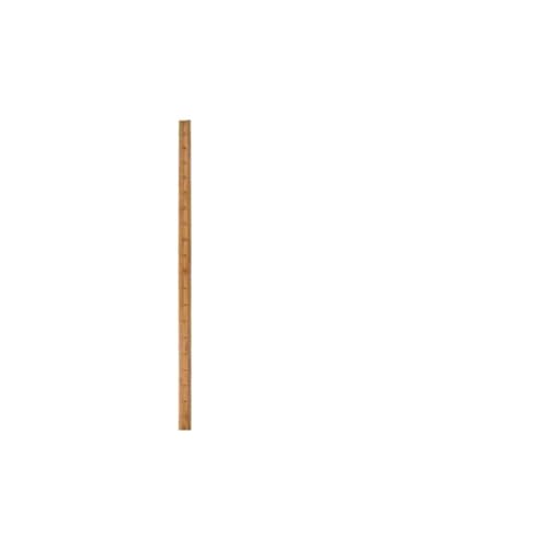 VOCUE 12Inch Wooden Ruler, Wood Measuring Ruler Double-Sided Centimeter Metric Ruler Wooden Straight Ruler for Drafting - Image 1
