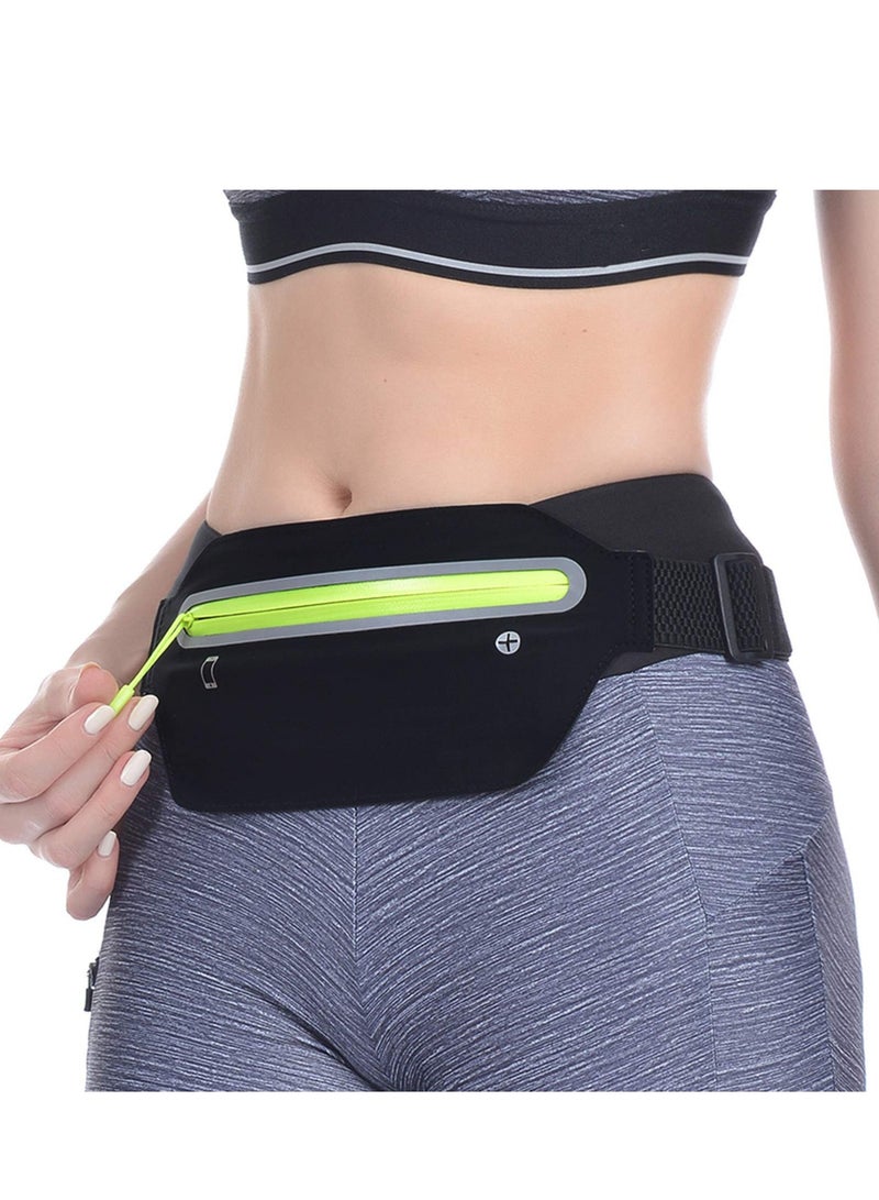 Slim Running Belt for Women  Men, Running Waist Pack Phone Holder, Jogging Workout f anny Pack Runners Pouch Gear Accessories for iPhone 12 11 Pro Max XS XR 8 7 Plus Traveling Gift Style 1 - Image 1