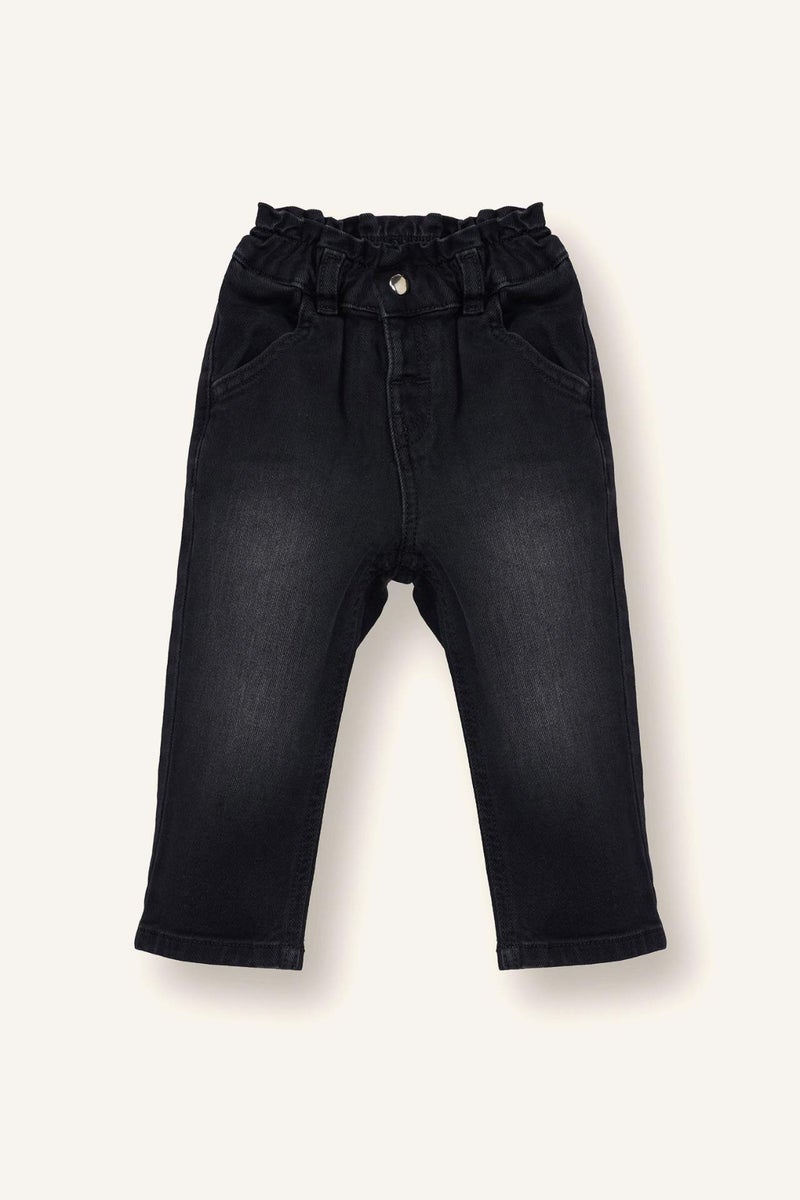 DeFacto Baby Girl Paperbag Jeans - Image 1