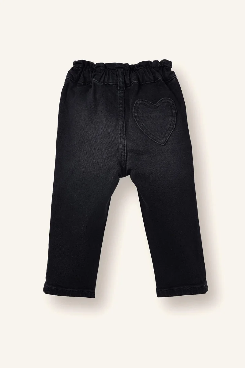 ديفاكتو Baby Girl Paperbag Jeans