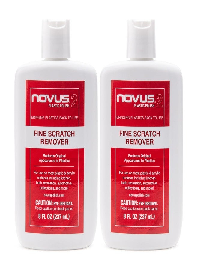 Novus 7030 | Fine Scratch Remover #2 | 2 Pack, 8 Ounce Bottles - Image 1