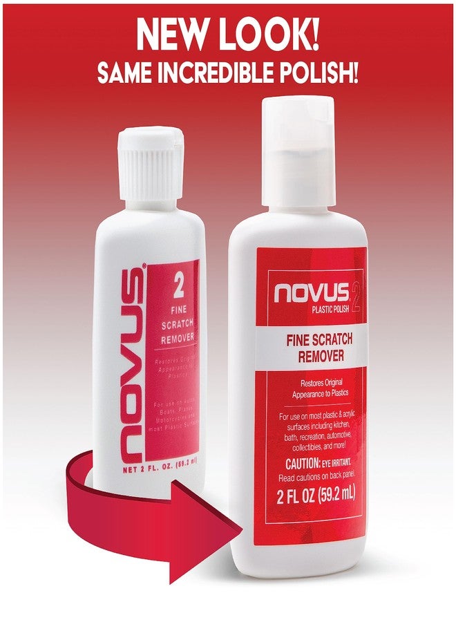 Novus 7030 | Fine Scratch Remover #2 | 2 Pack, 8 Ounce Bottles - Image 3