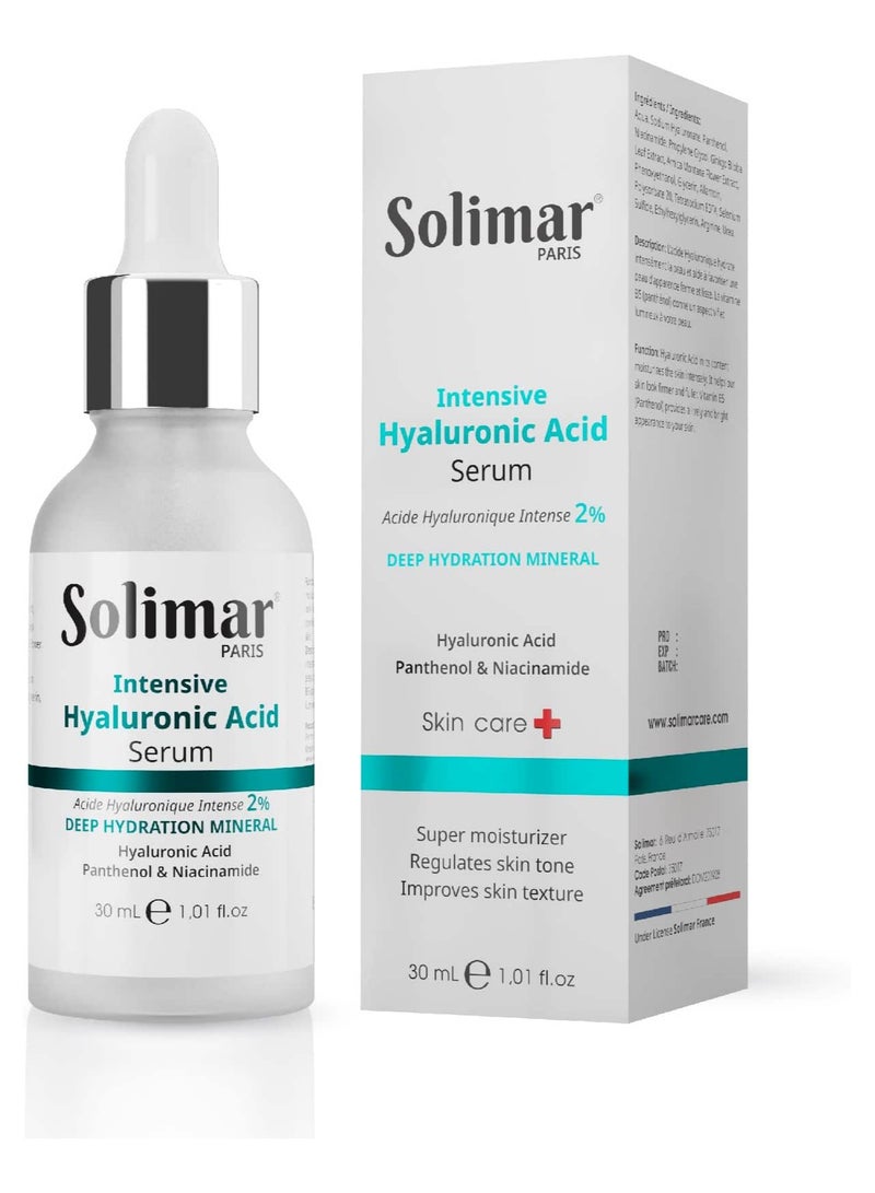 Solimar Paris Intensive Hyaluronic Acid Serum 30Ml