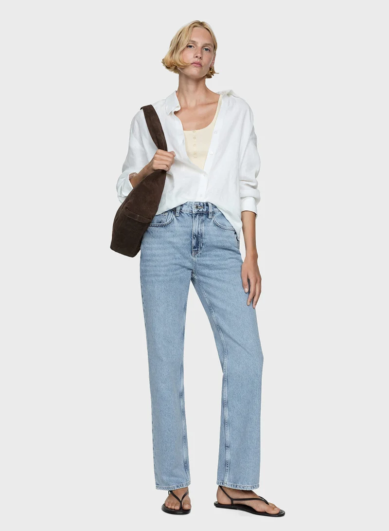 مانجو High Waist Jeans