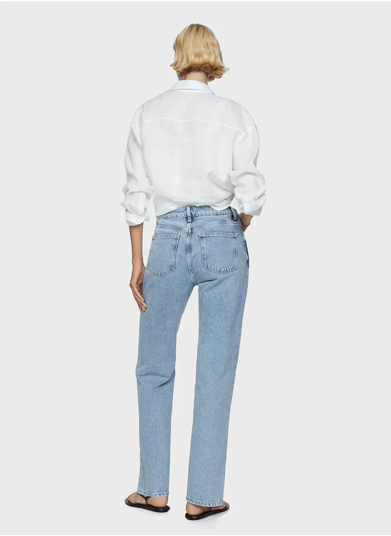 MANGO High Waist Jeans