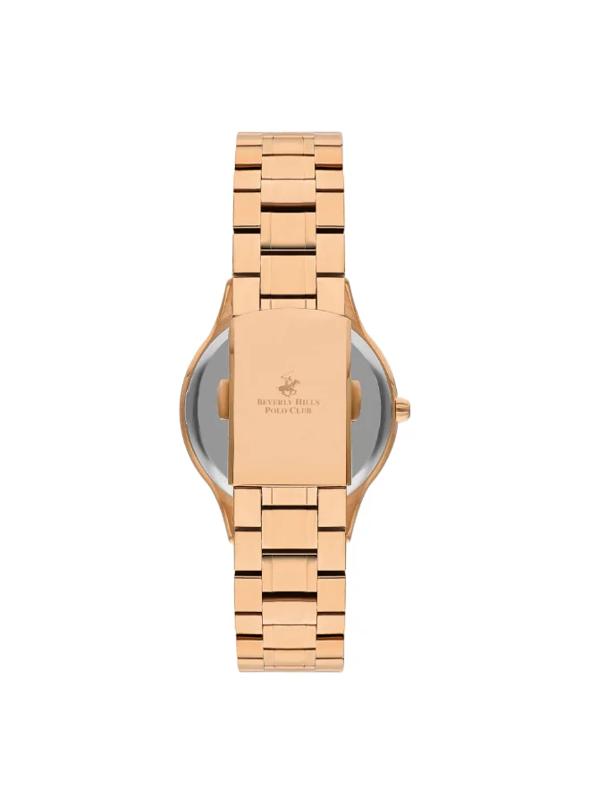 BEVERLY HILLS POLO CLUB BEVERLY HILLS POLO CLUB Women's Analog Silver Dial Watch - BP3505X.430