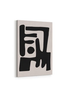 LOWHA Framed Canvas Wall Art Stretched Over Wooden Frame with Abstract Painting  - Image 4