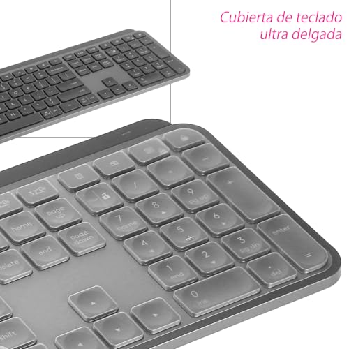 Digi-Tatoo Keyboard Cover for Logitech MX Keys S/MX Keys/Craft Keyboard (US Layout) - Ultra Thin, High Transparency Keyboard Cover Keyboard Protector Skin - Image 5