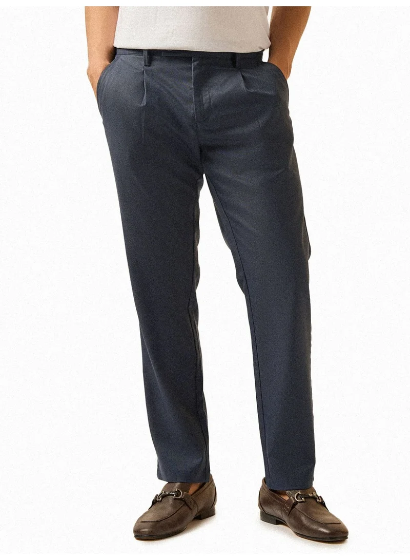 THE BEAR HOUSE Men’s Classic Trousers for Everyday Wear Designed for a Smart, Polished Look Suitable for Office, Travel, and Casual Outings