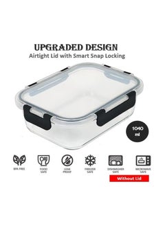 HOPHOP 1,2 & 3 Compartment Glass Meal Prep Containers  - Image 2