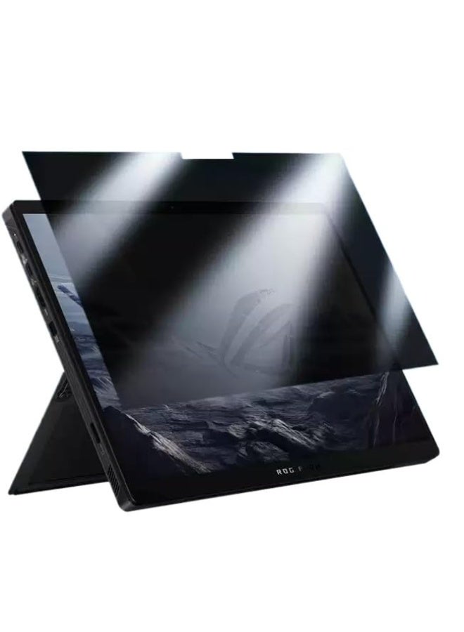 واقي شاشة خصوصية متوافق مع ASUS ROG Flow Z13 (2025) GZ302E للابتوبات الألعاب مقاس 13.4 إنش، فيلم من نوع الامتصاص مضاد للضوء الأزرق ومضاد للتلصص. - Image 1