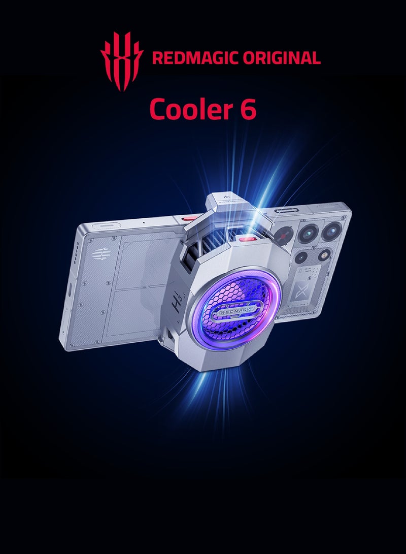 REDMAGIC VC Cooler 6 – Next-Gen Graphene Gaming Phone Cooler with 30W Tri-Mode Engine - Image 5