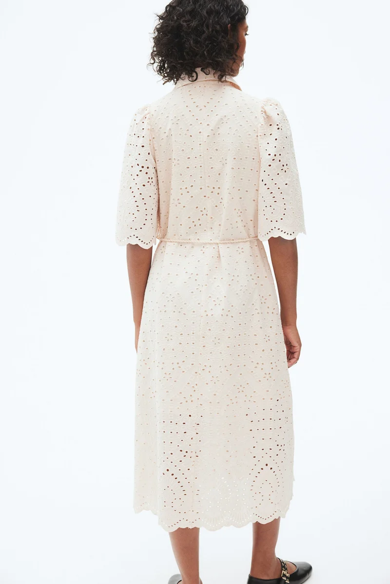 H&M Broderie anglaise shirt dress