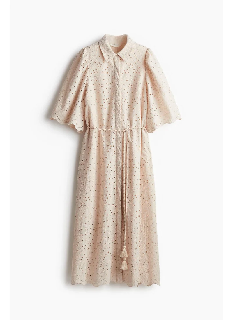 H&M Broderie anglaise shirt dress