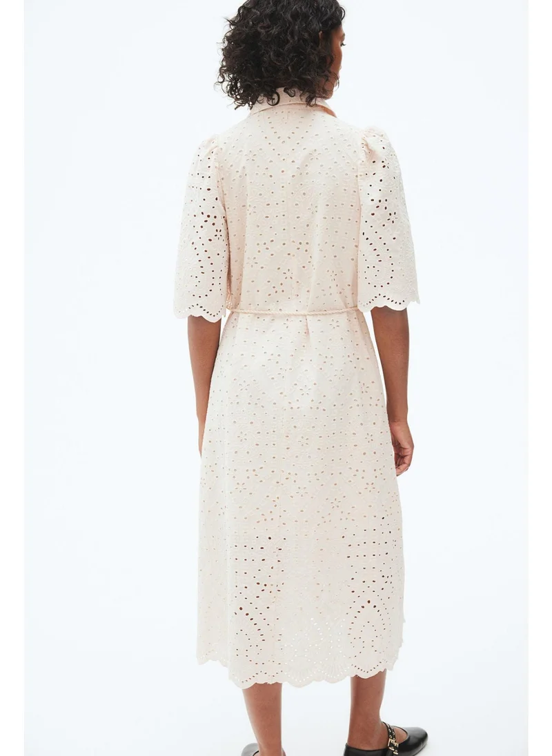 H&M Broderie anglaise shirt dress