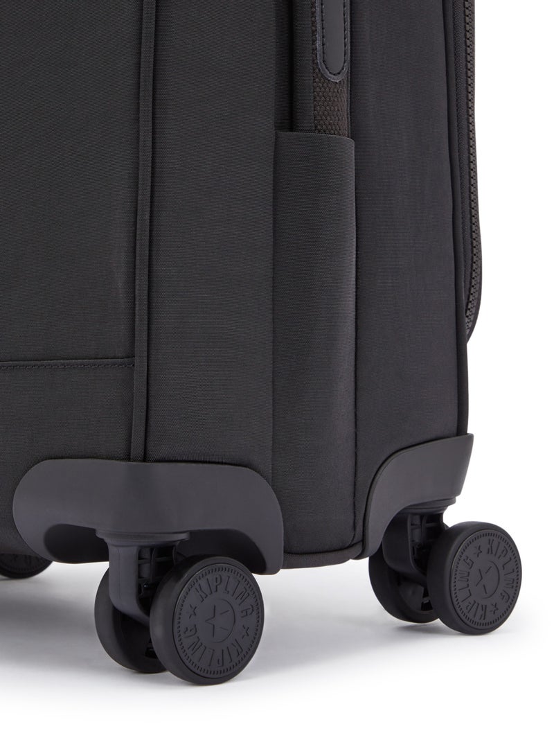 kipling New Youri Spin Small  Wheeled Travel Case with Extendable Trolley Handle 58cm/22inches, 2.55kg, 33L, Black Noir - Image 5
