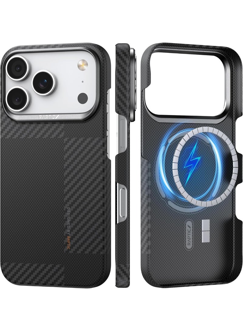 RAPTIC Aramid Geotik for iPhone 17 Pro MAX Case [MagSafe] Ultra Slim 1500D Aramid Fiber cover - Mondrian - Image 1