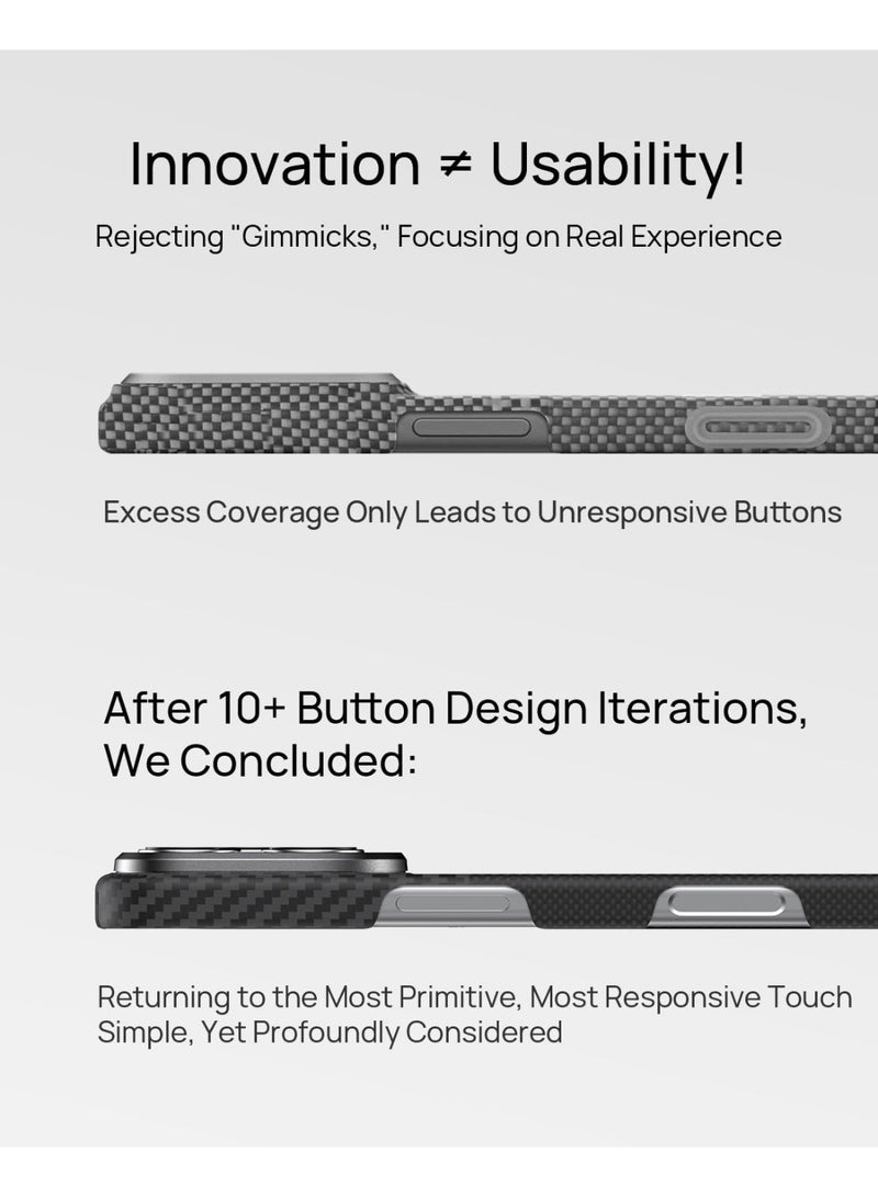 RAPTIC Aramid Geotik for iPhone 17 Pro MAX Case [MagSafe] Ultra Slim 1500D Aramid Fiber cover - Mondrian - Image 3