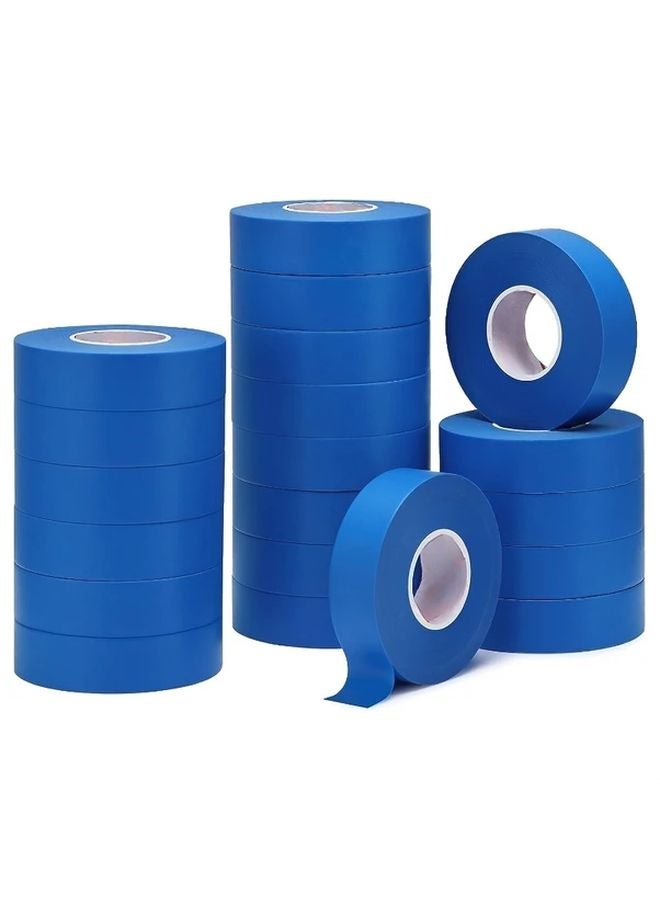 YITAPE 1 Inch Wide Blue Painters Tape 12 Rolls Bulk Pack Smooth Finish - Image 2