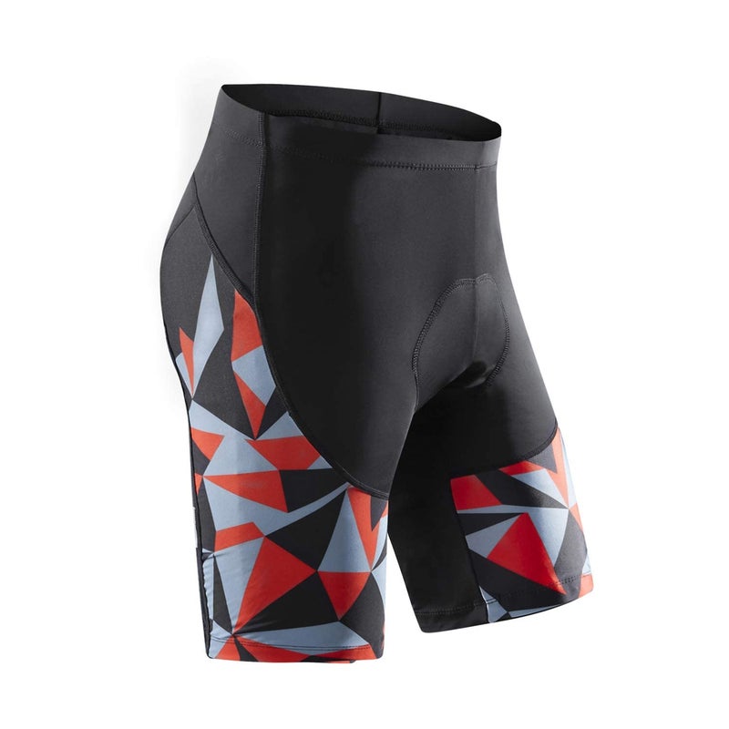 Santic Cycling Shorts Mens 3D Padded Bike Shorts for Mens Bike Bicycle Shorts Pants High Breathable M